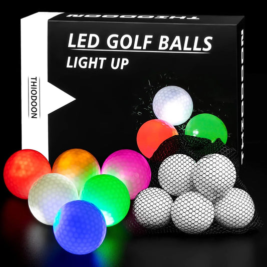 Glow in the Dark Golf Balls - 6 Pack
