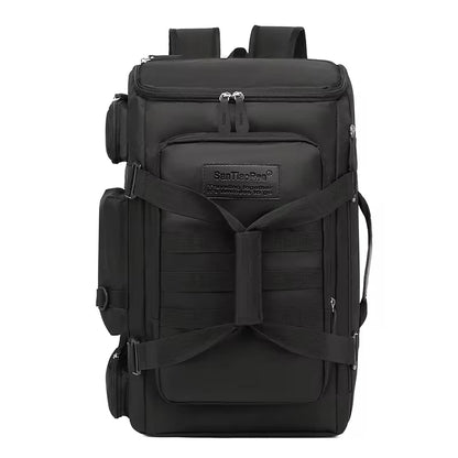 Large Capacity Fitness Bag, Travel Backpack, Dry Wet Separation Shoulder Bag, Outdoor Sports, Fishing, Yoga Training Bag