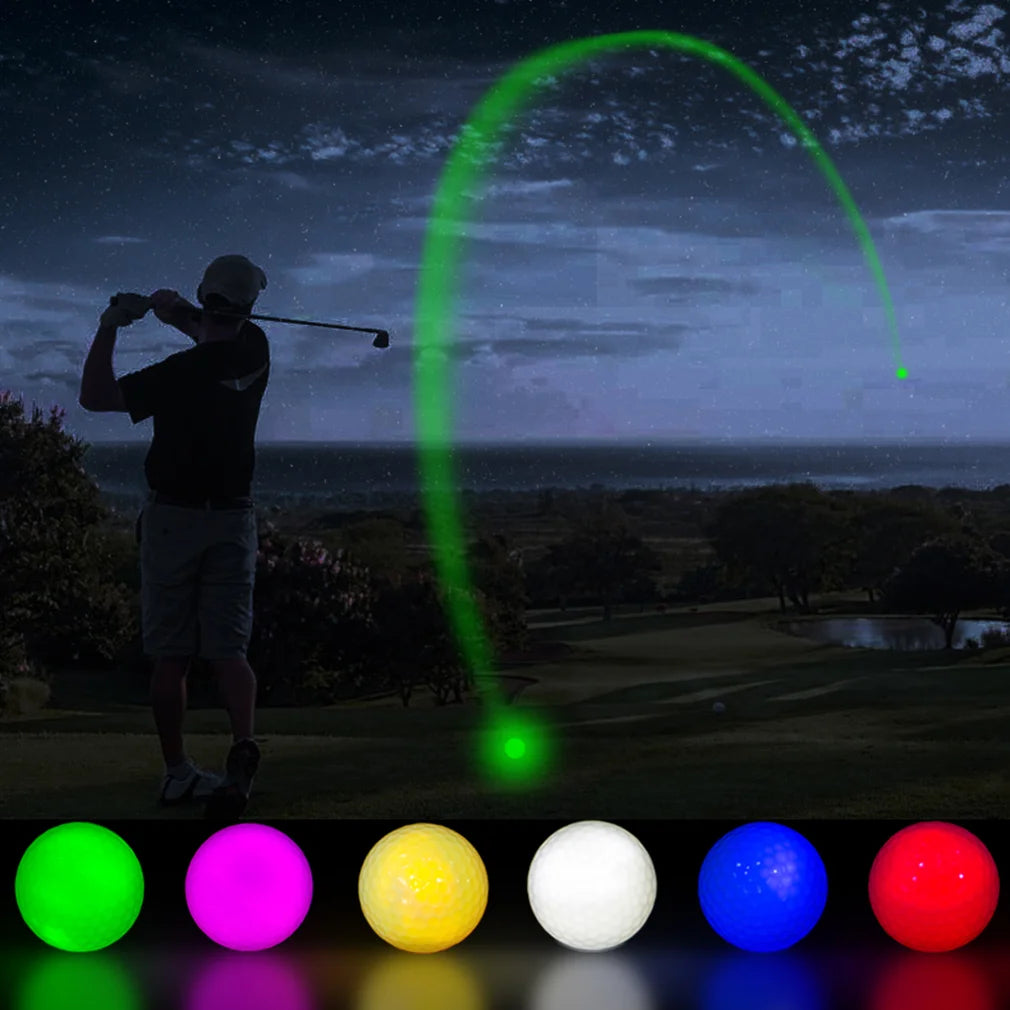 Glow in the Dark Golf Balls - 6 Pack